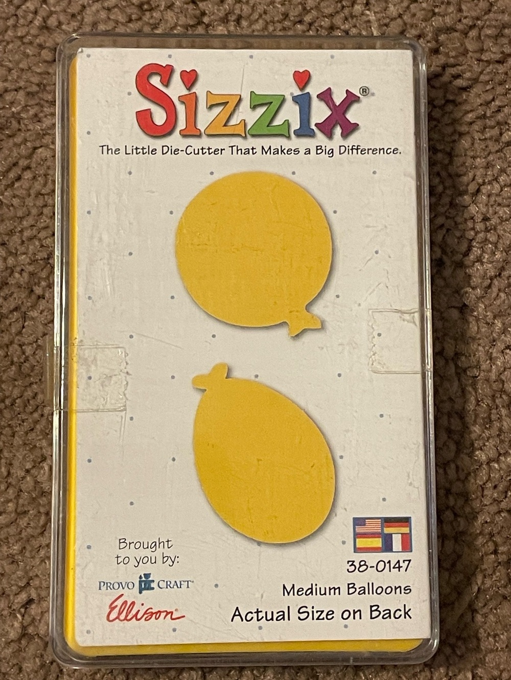 Sizzix Medium Balloons  (38-0147